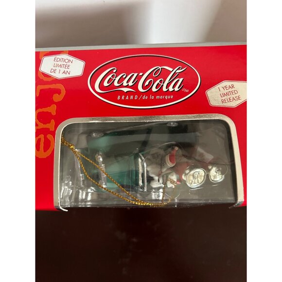 Coca-Cola 2002 Platinum Series Collection Ornament Santa Christmas Collectible - Picture 8 of 8